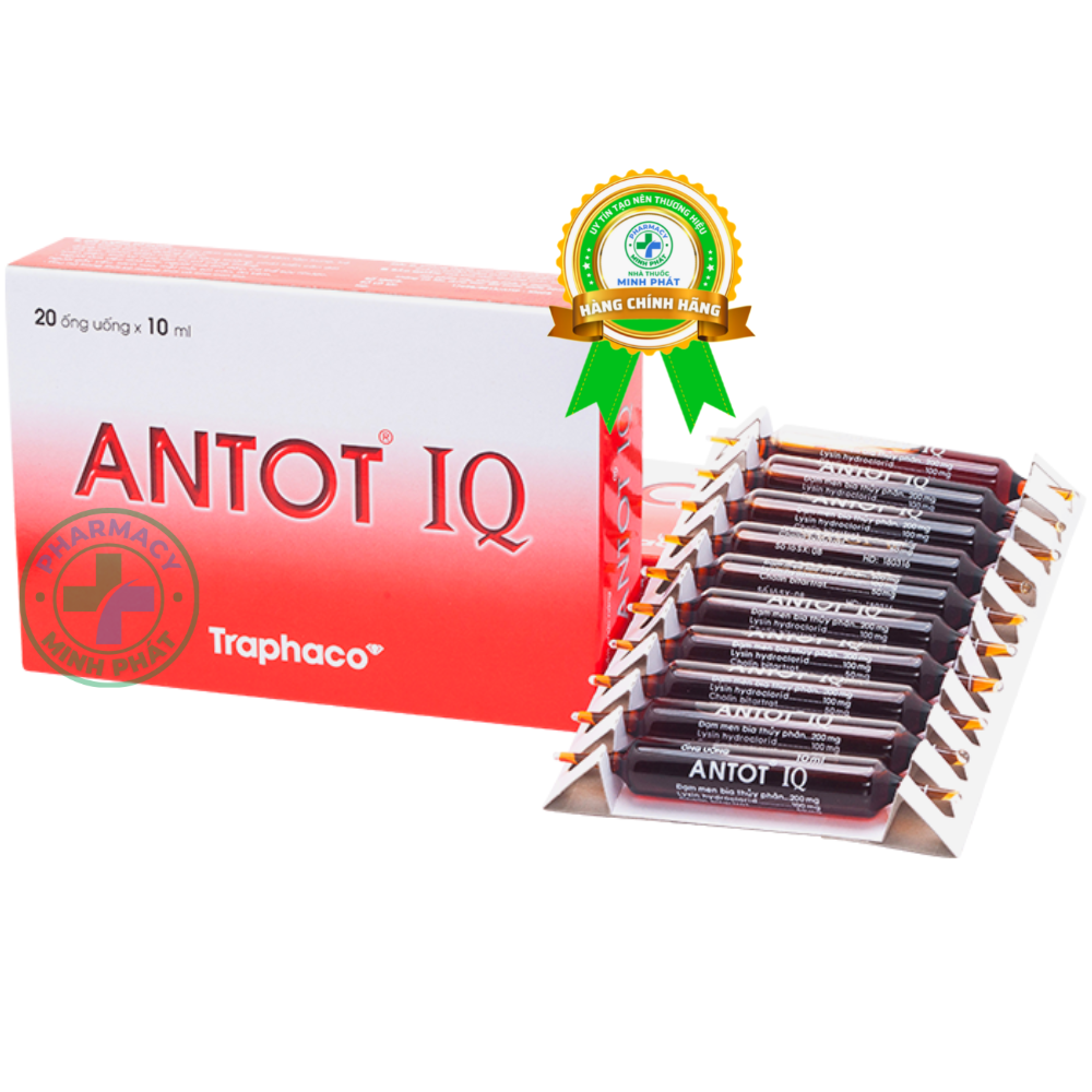 Siro Bồi Bổ Trí Não Antot Iq Traphaco 20 Ống